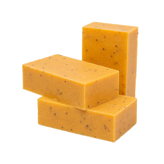 Lemon Poppy Seed Bar Soap (3 bars)
